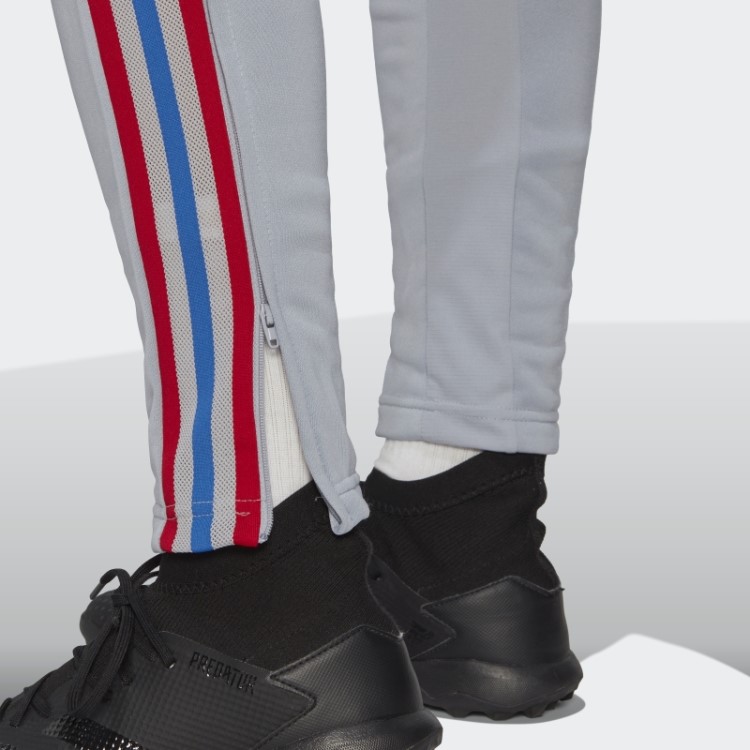 Adidas Olympique Lyonnais Tiro 21 Calção De Treino Prata