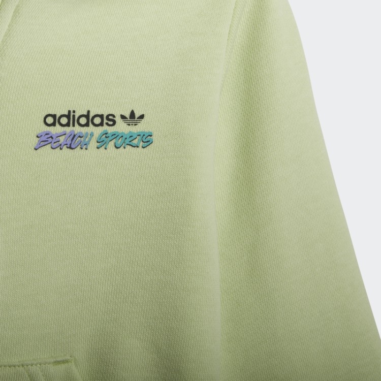 Conjunto De Moletom Com Capuz Com Estampa De Limão Adidas
