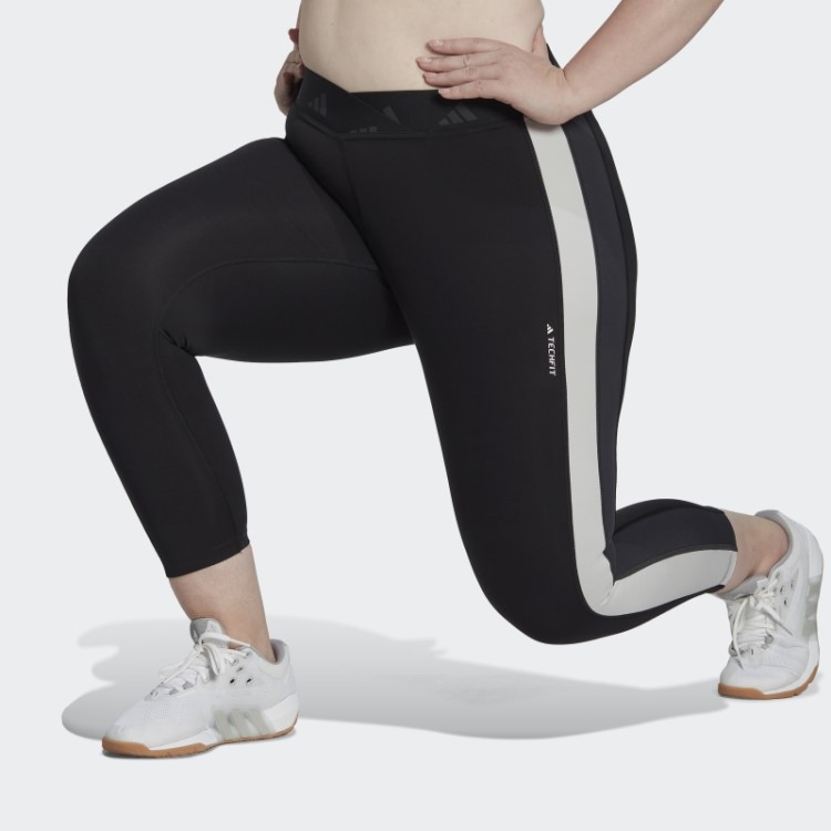 Legging Preta Hyperglam Techfit Training 7/8 Da Adidas (tamanho Grande)