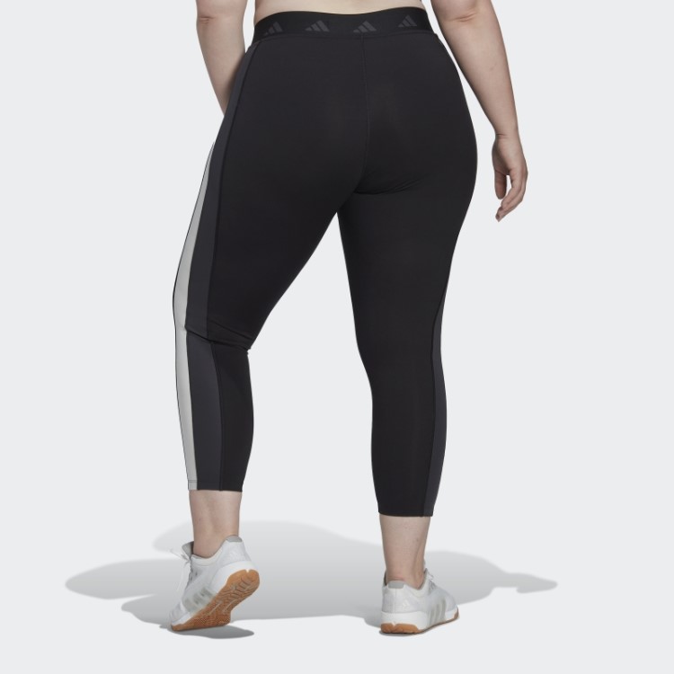 Legging Preta Hyperglam Techfit Training 7/8 Da Adidas (tamanho Grande)