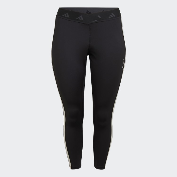 Legging Preta Hyperglam Techfit Training 7/8 Da Adidas (tamanho Grande)