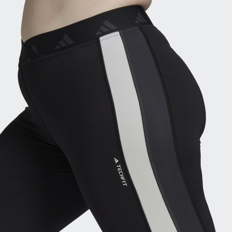Legging Preta Hyperglam Techfit Training 7/8 Da Adidas (tamanho Grande)
