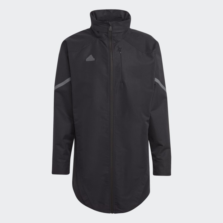Jaqueta Preta Projetada Para 4 Dias De Jogo Adidas