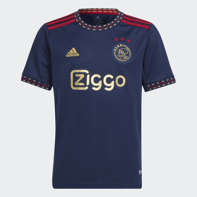 Camisa Azul Marinho Quente Adidas Ajax Amsterdam 22/23 Away