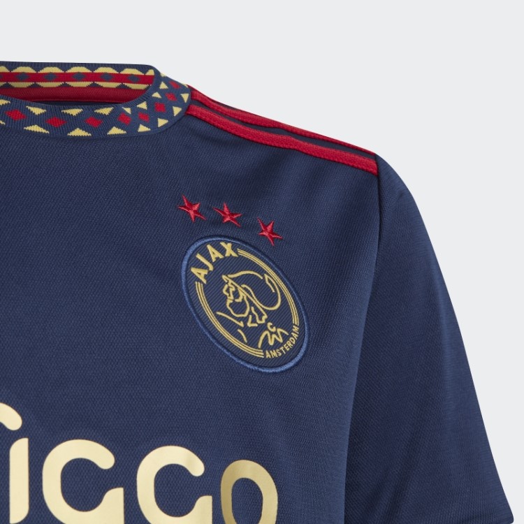 Camisa Azul Marinho Quente Adidas Ajax Amsterdam 22/23 Away