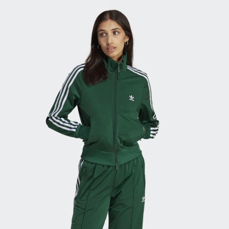 Adicolor Classics Jaqueta Firebird Verde Escuro Adidas