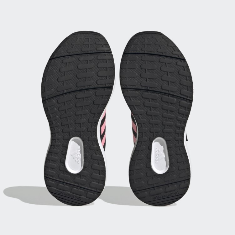 Sapato Rosa Adidas Fortarun 2.0 Cloudfoam Com Cadarço Elástico