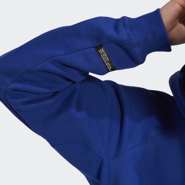 Moletom De Lã Adidas Azul