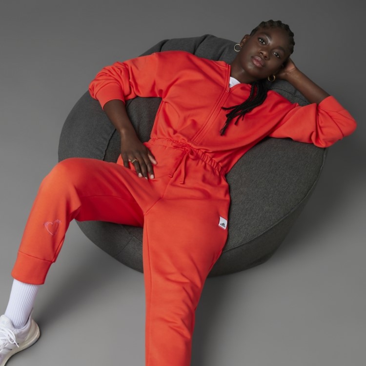 Macacão Vermelho Adidas Dia Dos Namorados