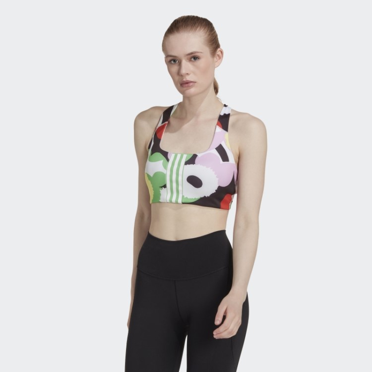 Sutiã De Suporte Médio Para Treinamento De Melhor Nível Laranja Brilhante Adidas