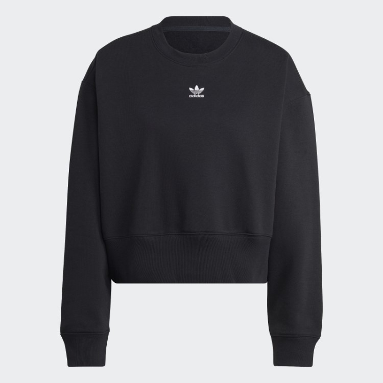 Moletom Adidas Adicolor Essentials Crew Preto
