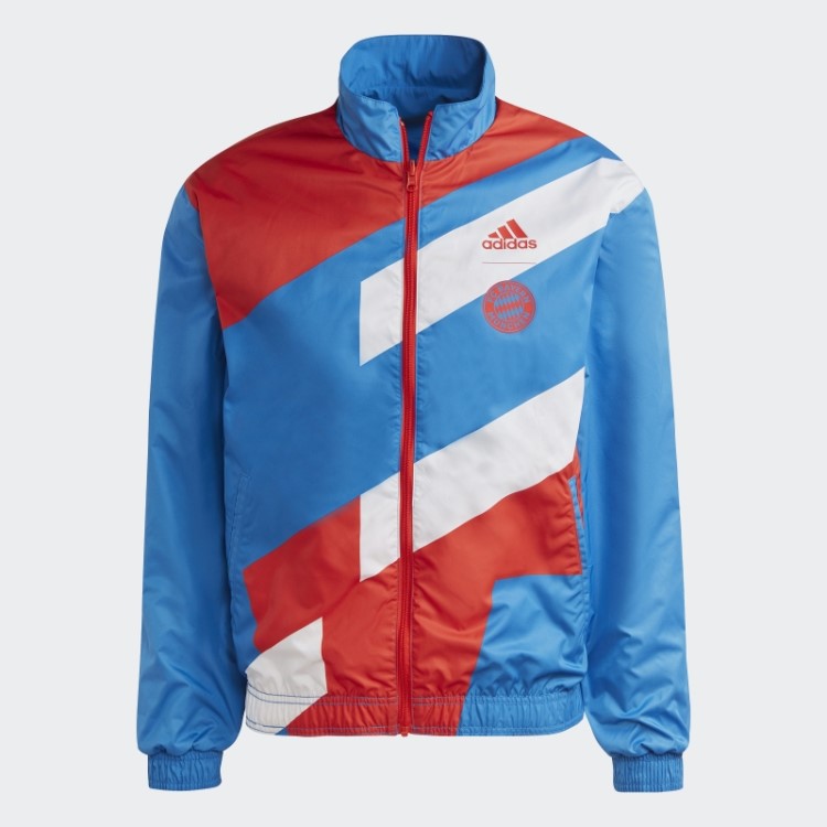 Jaqueta Adidas Royal Fc Bayern Hino