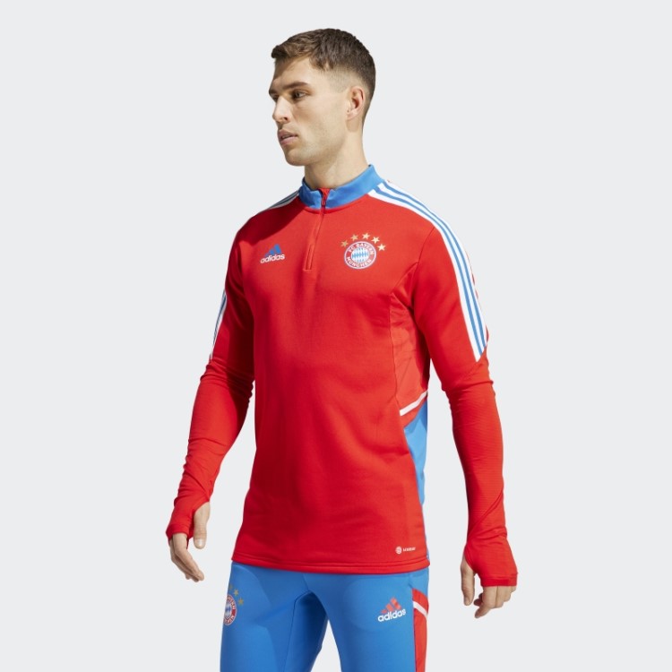Top Vermelho Adidas Fc Bayern Condivo 22