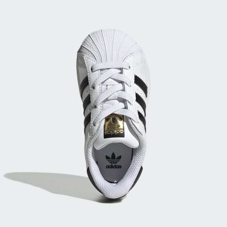 Elegantes Sapatos Adidas Superstar Pretos Originais