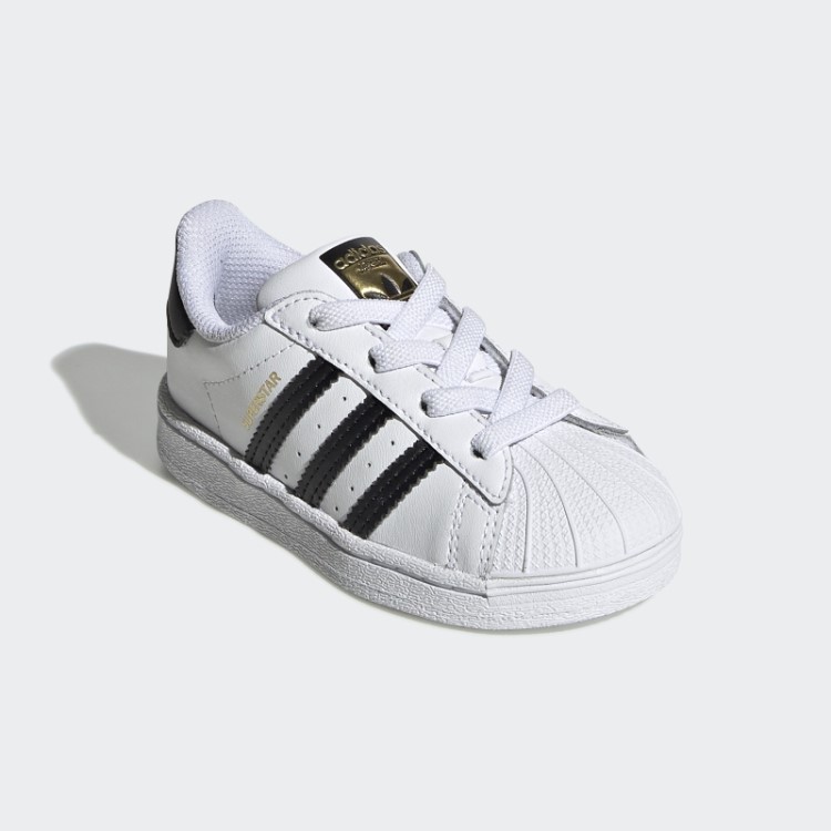 Elegantes Sapatos Adidas Superstar Pretos Originais