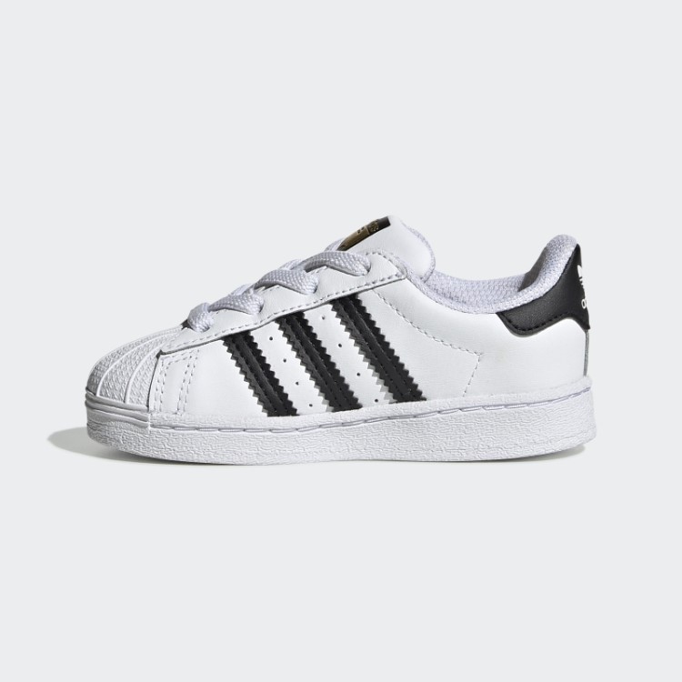 Elegantes Sapatos Adidas Superstar Pretos Originais