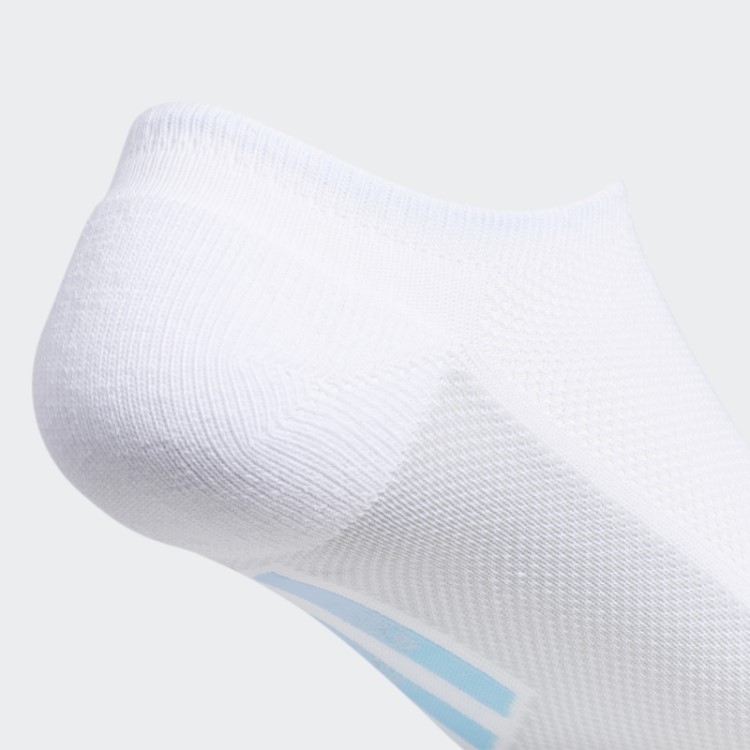 Meias No-show Com Listras Superlite Brancas Quentes 3 Pares Adidas