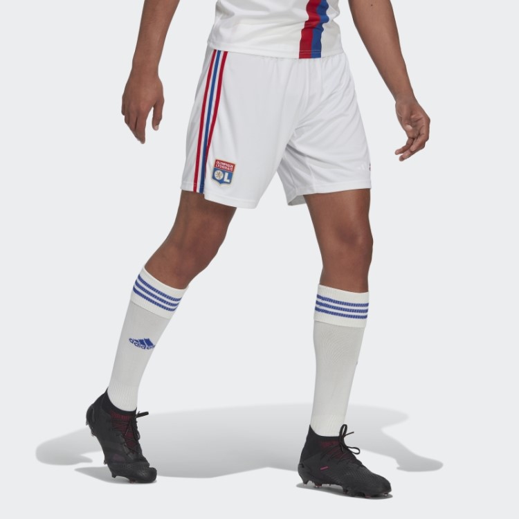 Olympique Lyonnais 22/23 Shorts Casa Branco Adidas
