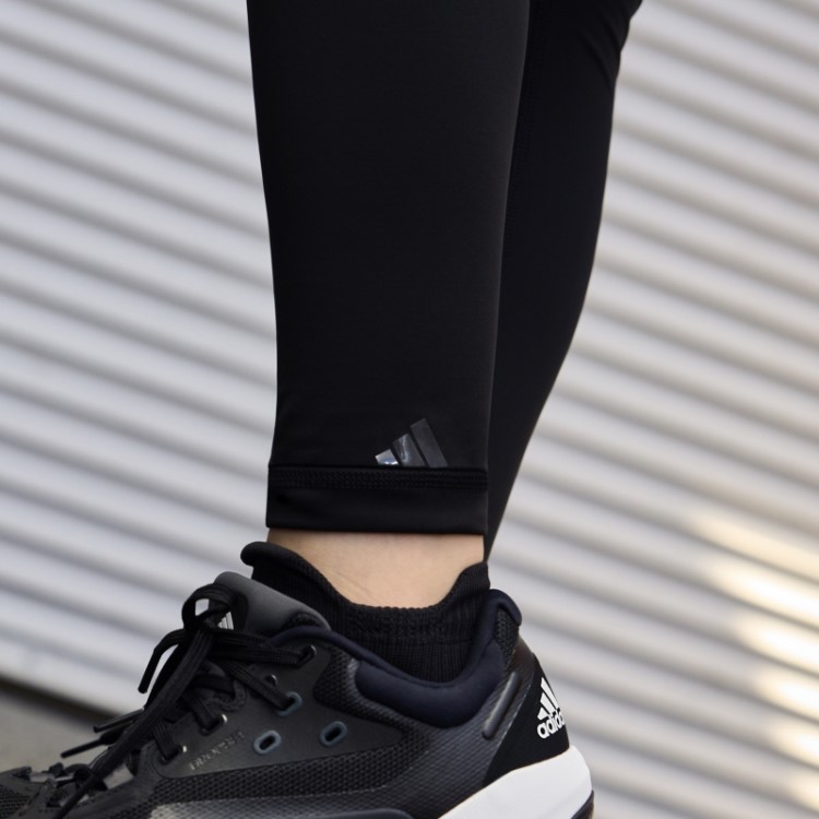 Leggings Pretas Techfit Control Adidas De Comprimento Total