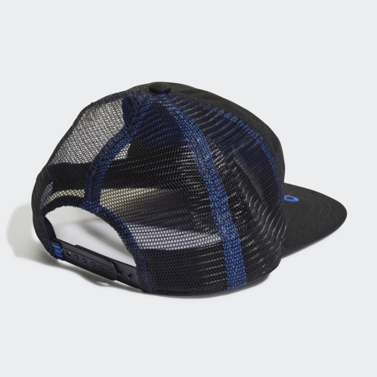 Tampa De Arquivo Da Versão Azul Adidas Preta