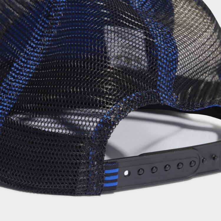 Tampa De Arquivo Da Versão Azul Adidas Preta