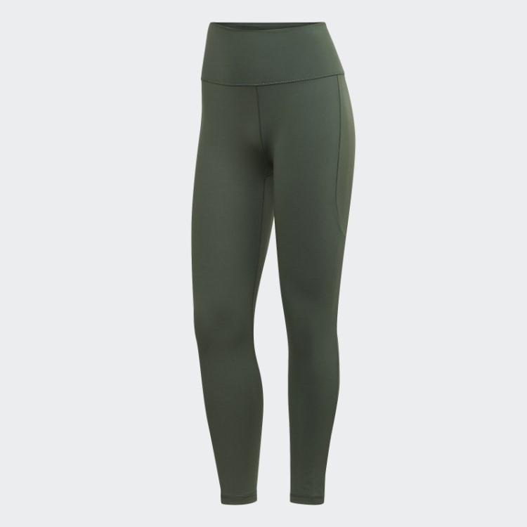 Legging Adidas Yoga Studio 7/8 Verde óxido