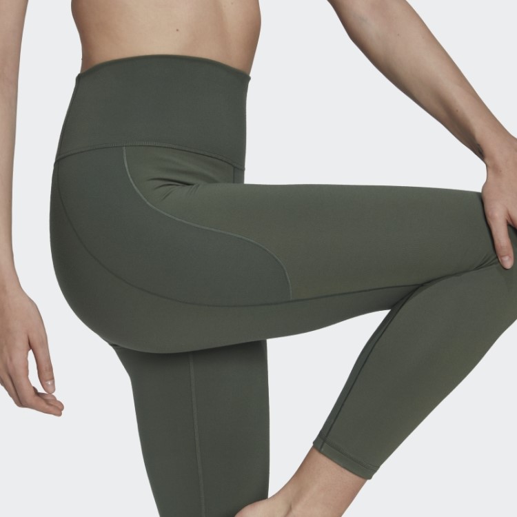 Legging Adidas Yoga Studio 7/8 Verde óxido