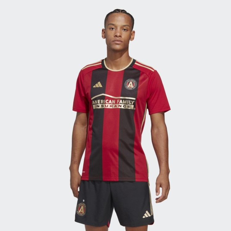 Adidas Atlanta United Fc 23/24 Home Jersey Preto