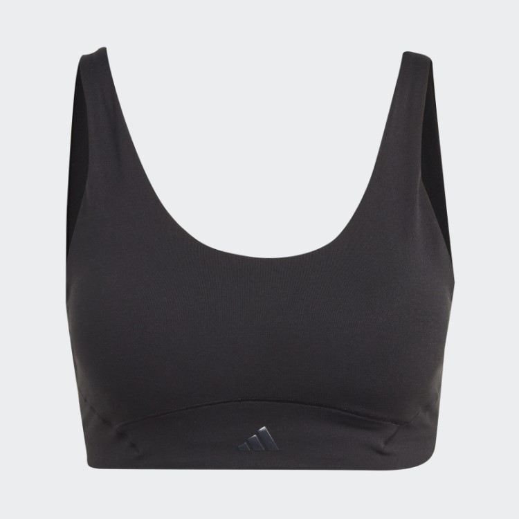 Sutiã Coreflow Luxe Studio De Suporte Médio Adidas Preto