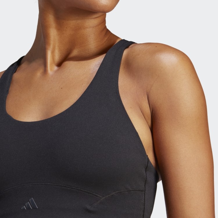 Sutiã Coreflow Luxe Studio De Suporte Médio Adidas Preto
