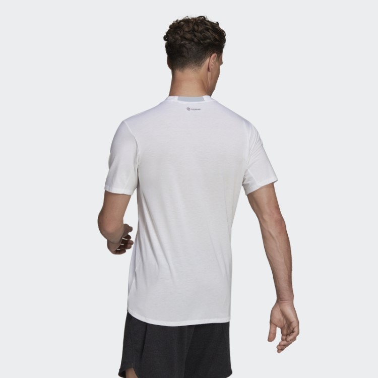 Projetada Para Camiseta De Treino Branca Adidas