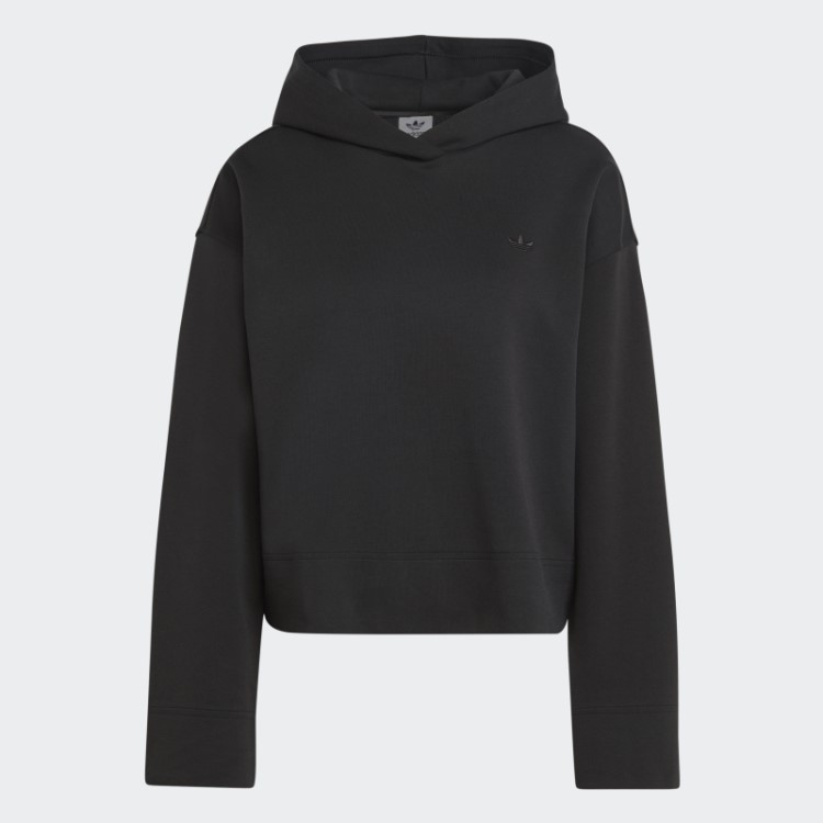 Premium Essentials Moletom Curto Adidas Preto
