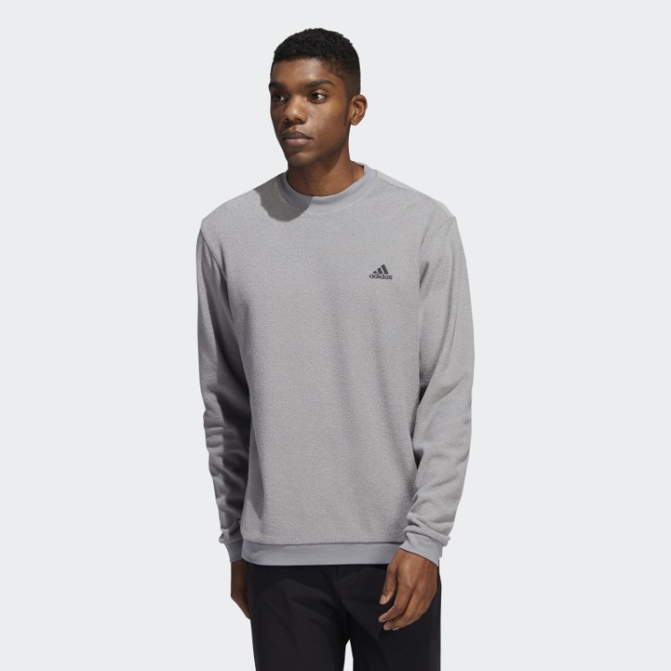 Moletom Cinza Core Crew Adidas