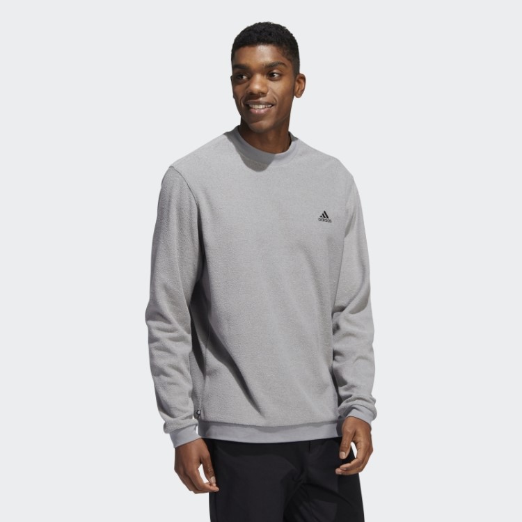 Moletom Cinza Core Crew Adidas