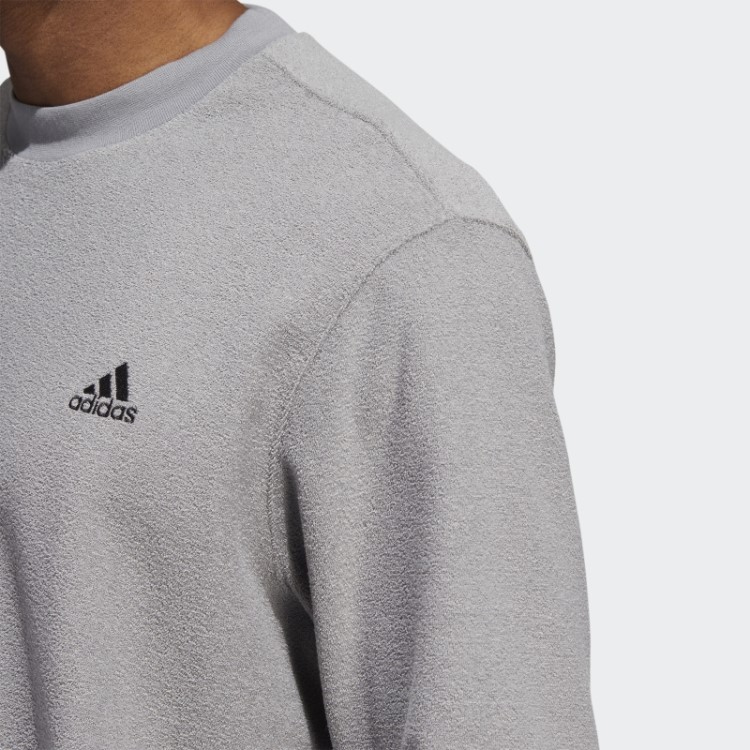 Moletom Cinza Core Crew Adidas