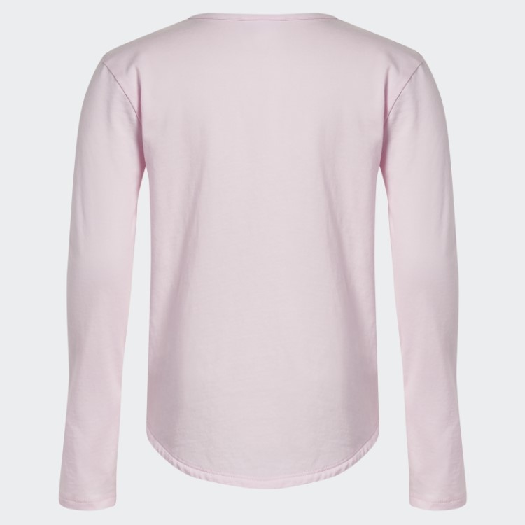 Adidas Manga Longa Gola Redonda 22 Tee Rosa