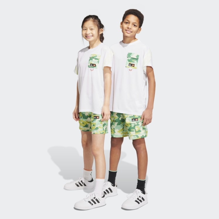 Short Verde Fashion Adidas X Lego Play
