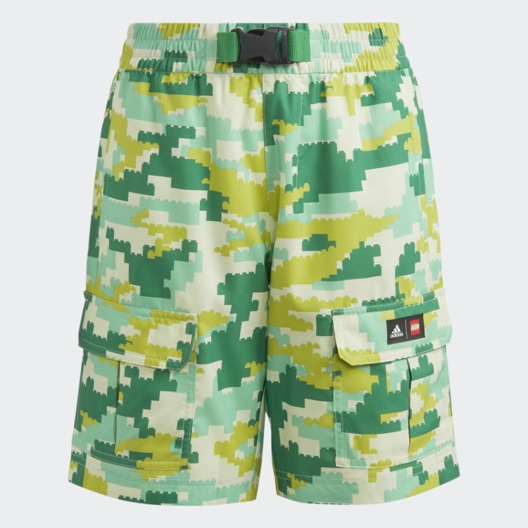 Short Verde Fashion Adidas X Lego Play