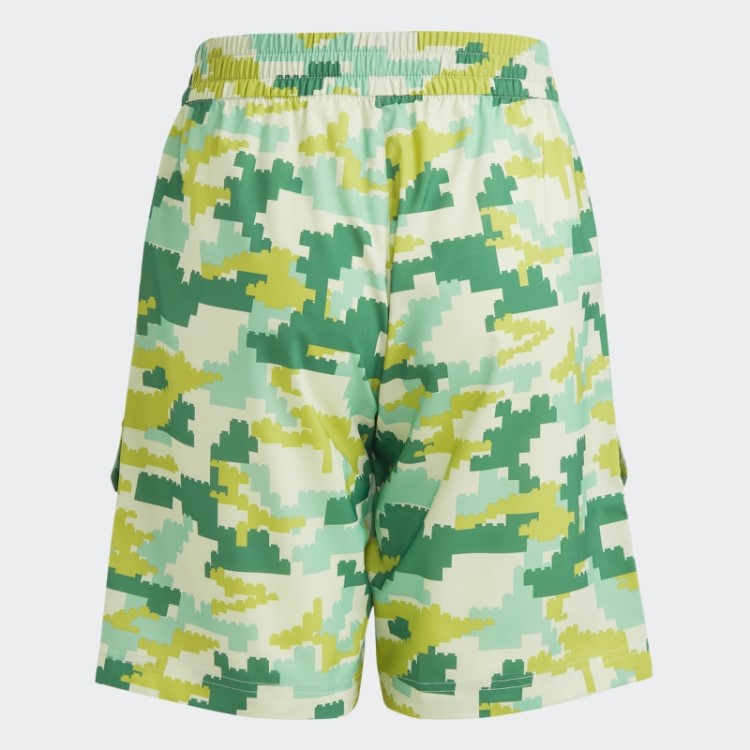 Short Verde Fashion Adidas X Lego Play