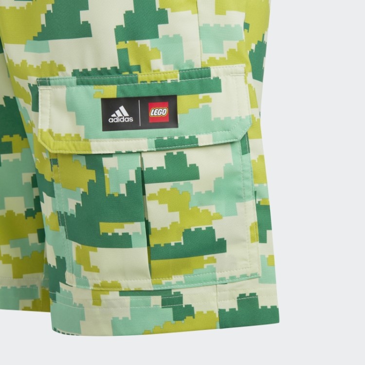 Short Verde Fashion Adidas X Lego Play