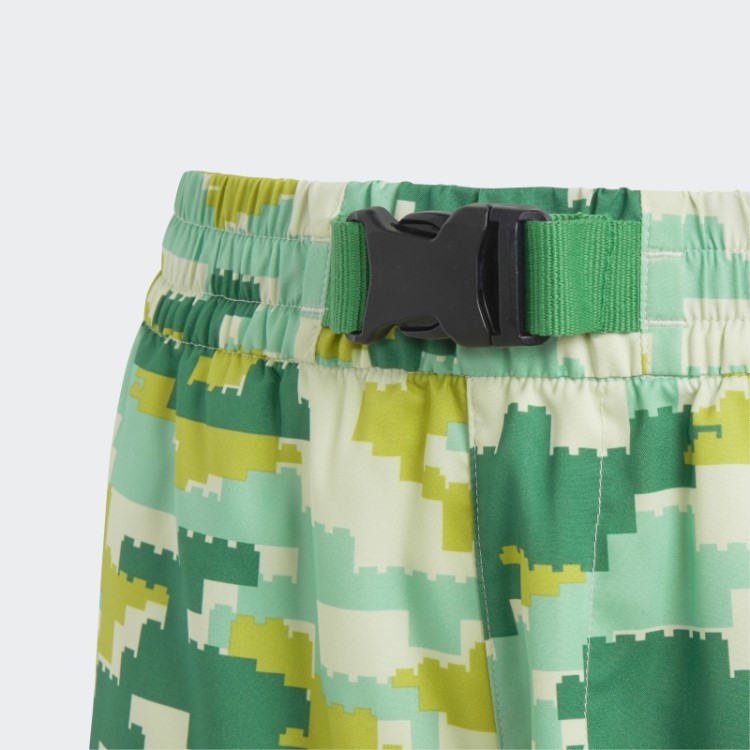 Short Verde Fashion Adidas X Lego Play