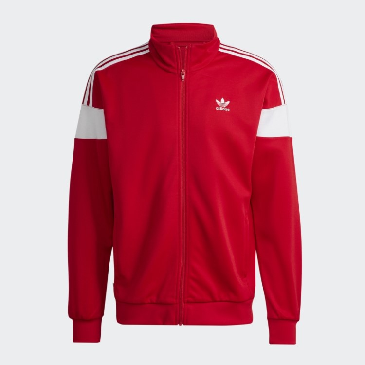 Top Adidas Scarlet Adicolor Classics Cut Line