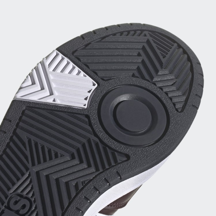Marrom Adidas Hoops 3.0 Estilo De Vida Médio Basquete Clássico Forro De Pele Sapatos De Inverno
