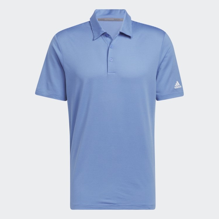 Camisa Polo Listrada Azul Otomana Adidas