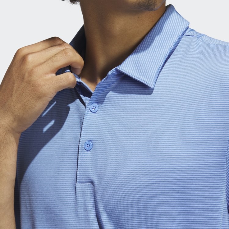 Camisa Polo Listrada Azul Otomana Adidas