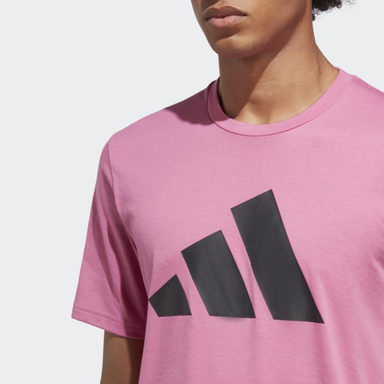 T-shirt De Treino Com Logótipo Train Essentials Feelready Fúcsia Da Adidas