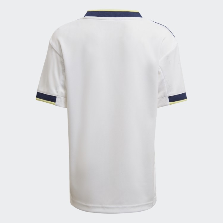 Branco Leeds United Fc 22/23 Home Mini Kit Adidas
