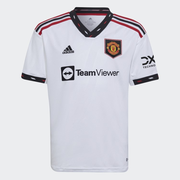 Manchester United 22/23 Away Jersey Adidas Branco