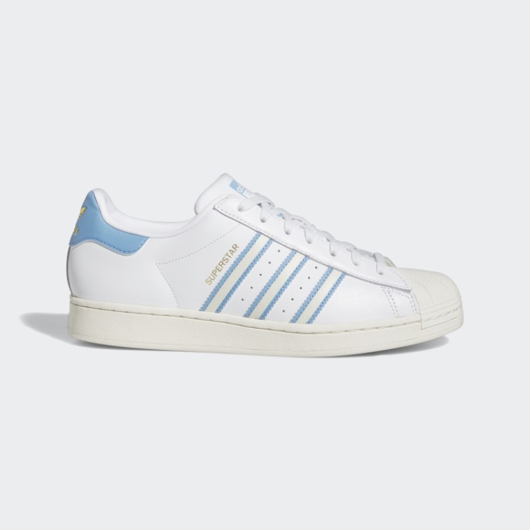 Sapatos Adidas Superstar Azul Claro