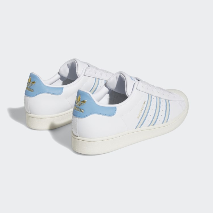 Sapatos Adidas Superstar Azul Claro